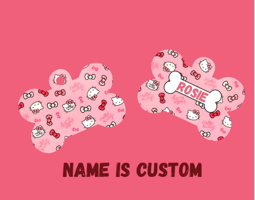 Hello Kitty Pet Tag