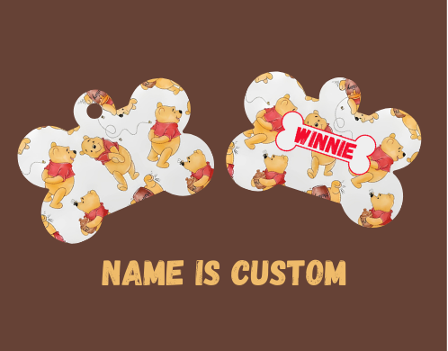 Winnie the Pooh Design ( Customize your name )